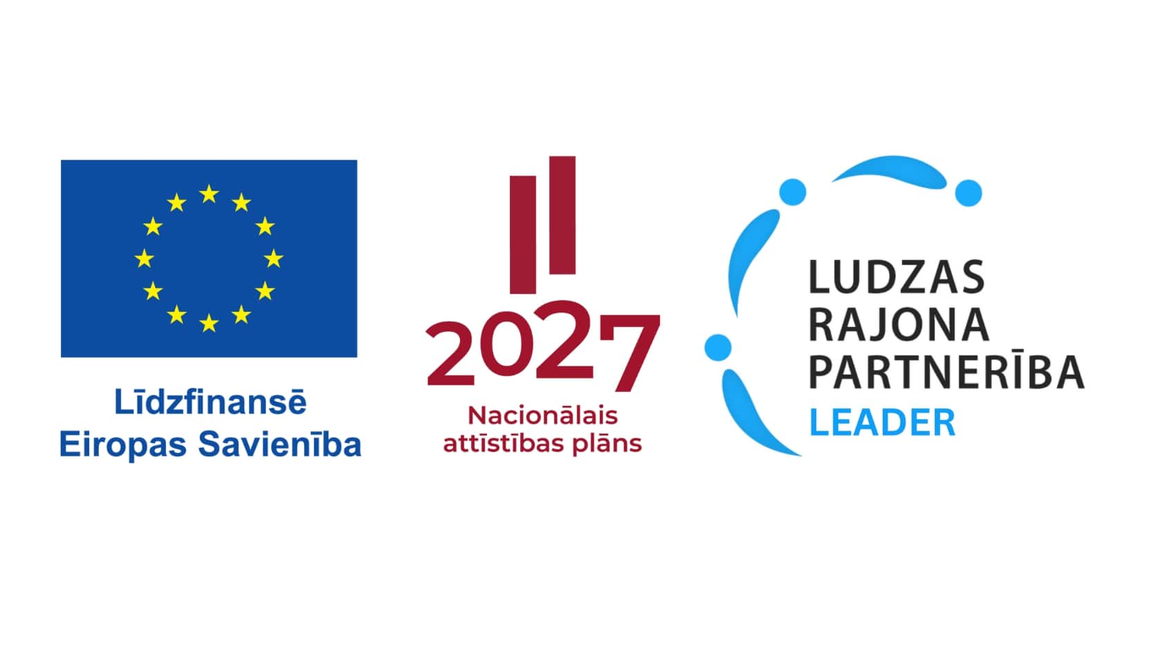 Līdzfinansē Eiropas Savienība — Nacionālais attīstības plāns 2027 — Ludzas rajona partnerība LEADER